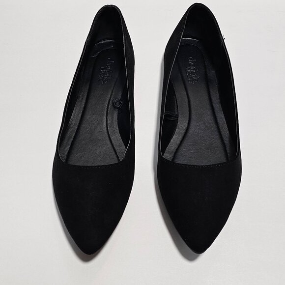 Charlotte Russe Black Pointy Flats - Picture 2 of 8